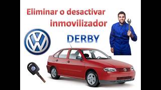 como eliminar o desactivar el inmovilizador de DERBY [upl. by Fabio]