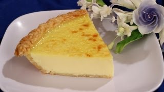 Old Fashioned Custard Pie Recipe [upl. by Iturhs]