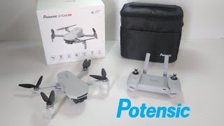 Potensic ATOM SE 4K Camera GPS Drone  Unboxing amp Overview [upl. by Saideman]