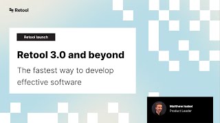 Developer Day Meet Retool v3 [upl. by Amelus964]