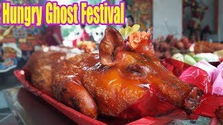 Hungry Ghost Festival in Chinatown Saigon 2017  Vietnam Festival [upl. by Nauq]