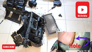 BMW e60 Evaporator Replacement Process Part 2 of 3 [upl. by Ayomat]