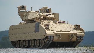 M2 Bradley Vehicles Demonstrate Combat Power [upl. by Imalda723]