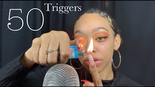 ASMR  50 Triggers [upl. by Moll]