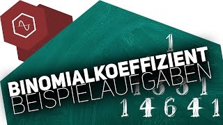 Beispielaufgaben zum Binomialkoeffizient  Stochastik [upl. by Hodosh]