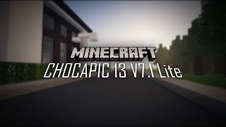 EL MEJOR SHADER GAMA BAJA  Chocapic13 v71 Lite  Minecraft Java [upl. by Dagall]