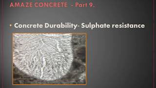 Sulphate attack in concrete [upl. by Bettine]