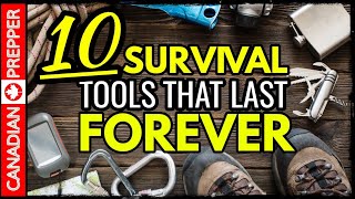 10 Survival Gear Items That Last Forever [upl. by Atnauqal]