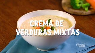 CREMA DE VERDURAS MIXTAS [upl. by Nesaj]