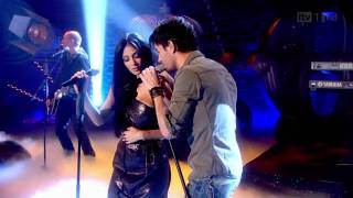 Enrique Iglesias feat Nicole Scherzinger  Heartbeat LIVE HD [upl. by Aihsiym]