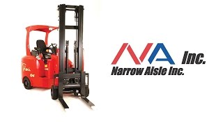 Introduction to the Flexi Artculated Forklift from Narrow Aisle Inc [upl. by Anekahs]