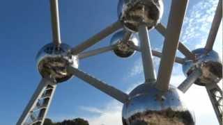 Atomium Brussels  Amazing construction amp panoramic view [upl. by Argyres]