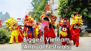 14 Biggest Vietnam Festivals  Paradise Travel [upl. by Anewor]