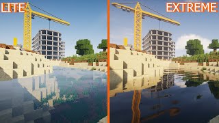 Chocapic13 V7 Shaders  LiteLowHighUltraExtreme  Shader Comparison [upl. by Minetta]