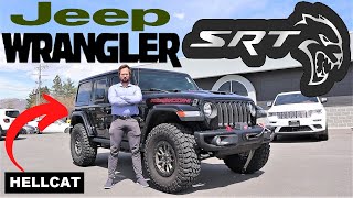 NEW Jeep Wrangler Hellcat Yes This Is Real [upl. by Airdnal]