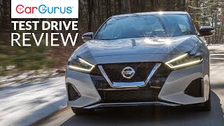 2019 Nissan Maxima  CarGurus Test Drive Review [upl. by Weyermann]