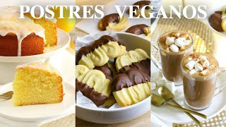 4 RECETAS DULCES  Veganas Fáciles que Calientan el Alma [upl. by Montanez]