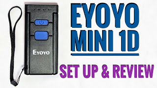 The Eyoyo Scanner Review amp Setup Best Cheap Bluetooth Scanner for FBA [upl. by Alessandra]