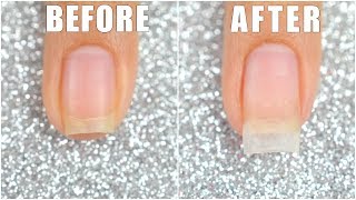 How To Extend Your Short Nail Using Dip Powder  LIFEISNAILS [upl. by Newo]