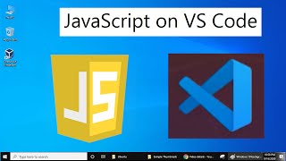 JavaScript in Visual Studio Code 2020 Getting Started  Create First JavaScript Project [upl. by Narda]