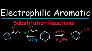 Electrophilic Aromatic Substitution Reactions of Benzene Review [upl. by Eilrebma]