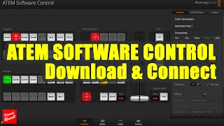 How to Download amp Connect ATEM Software Control ATEM Mini Pro Tutorial [upl. by Allemrac640]