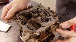 How to Rebuild a Carburetor Quadrajet 4 Barrel  Muscle Car S4 E18 [upl. by Seth]