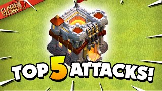 Top 5 Best TH11 Attack Strategies Clash of Clans [upl. by Llekram]