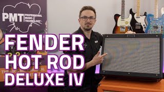 Fender Hot Rod Deluxe IV Valve Combo  New Features Review amp Demo [upl. by Goss]