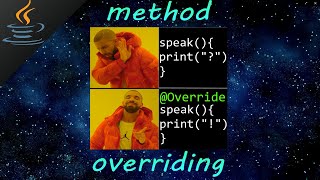 Java method overriding 🙅‍♂️ [upl. by Assiluj]