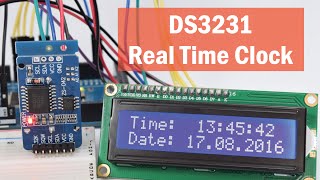 Arduino and DS3231 Real Time Clock Tutorial [upl. by Cohby]