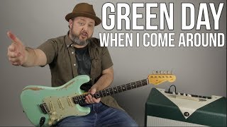 Green Day  When I Come Around  Guitar Lesson  How to Play Green Day on Guitar [upl. by Tooley]