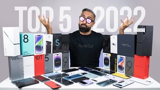 Top 5 BEST Smartphones of 2022 [upl. by Obellia]