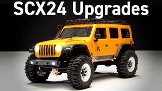 Best SCX24 Upgrades amp Accessories  Part 1 [upl. by Ahsinhoj]