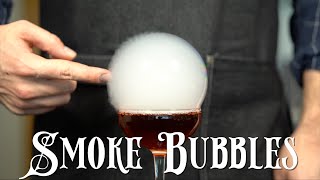 Advanced Techniques  Cocktail Smoke Bubbles [upl. by Leuamme118]