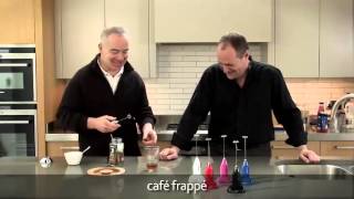 How to make a frappé coffee using an aerolatte milk frother [upl. by Haynes54]