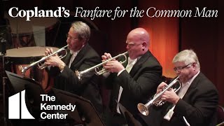 Copland Fanfare for the Common Man  National Symphony Orchestra [upl. by Yert]