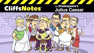 Shakespeares JULIUS CAESAR  CliffsNotes Video Summary [upl. by Sirap]