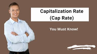 Capitalization Rate Cap Rate  Formula  Example [upl. by Adah234]