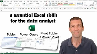 3 Essential Excel skills for the data analyst [upl. by Romelda802]