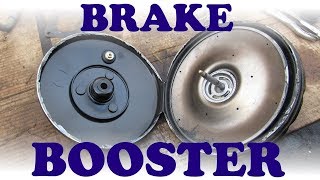 How a Brake Booster and Master Cylinder Work [upl. by Maxa98]