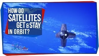 How Do Satellites Get amp Stay in Orbit [upl. by Llezo]