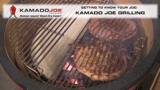 Kamado Joe  Grilling [upl. by Gerome]