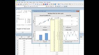 ANOVA in Minitab [upl. by Hillhouse]