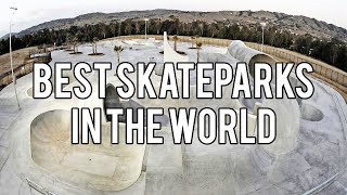 10 BIGGEST Skateparks In The WORLD US UK Canada Australia China [upl. by Rocher]