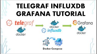 How To Setup Influxdb Telegraf And Grafana Using Docker Compose  Telegraf Influxdb Grafana Tutorial [upl. by Gnehp814]