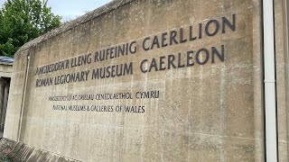 Caerleon Roman Fortress amp Baths  Including Caerleon Wood Sculptures [upl. by Ahsirahc793]