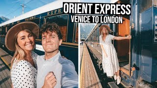 Venice Simplon Orient Express Full Experience Luxurious Train  Venice to London [upl. by Engedi]