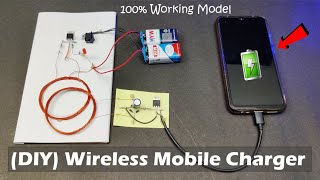 How to make Wireless Mobile Charger [upl. by Persse]