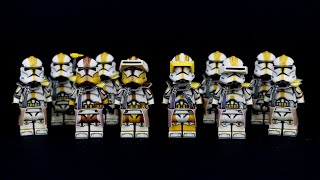 CUSTOM LEGO 327th Clone Troopers UNBOXING  AV Figures HAUL [upl. by Lelith]